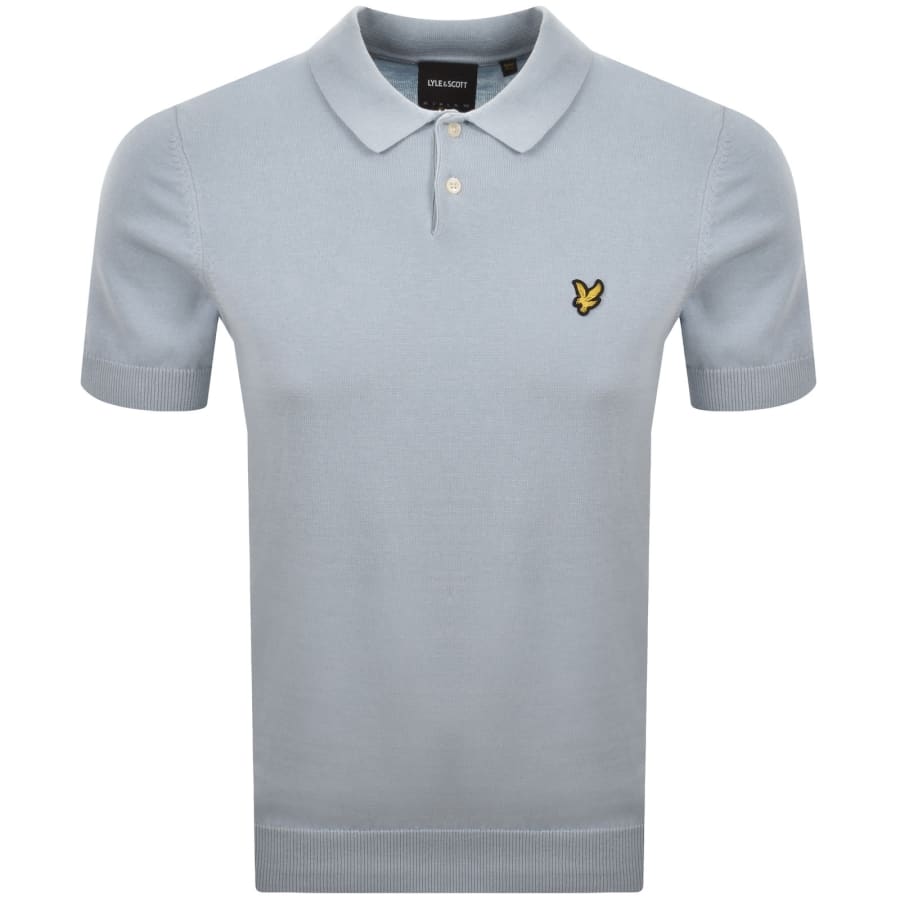 Image number 1 for Lyle And Scott Knit Polo Blue
