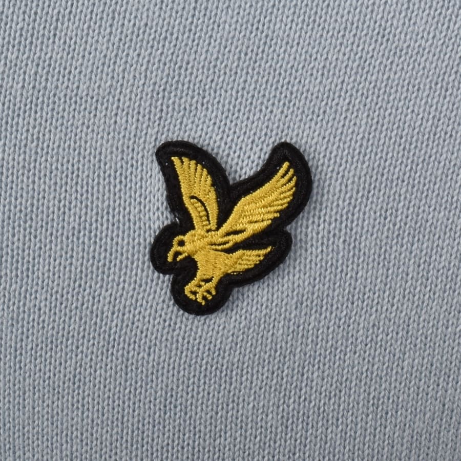 Image number 3 for Lyle And Scott Knitted Jumper Blue