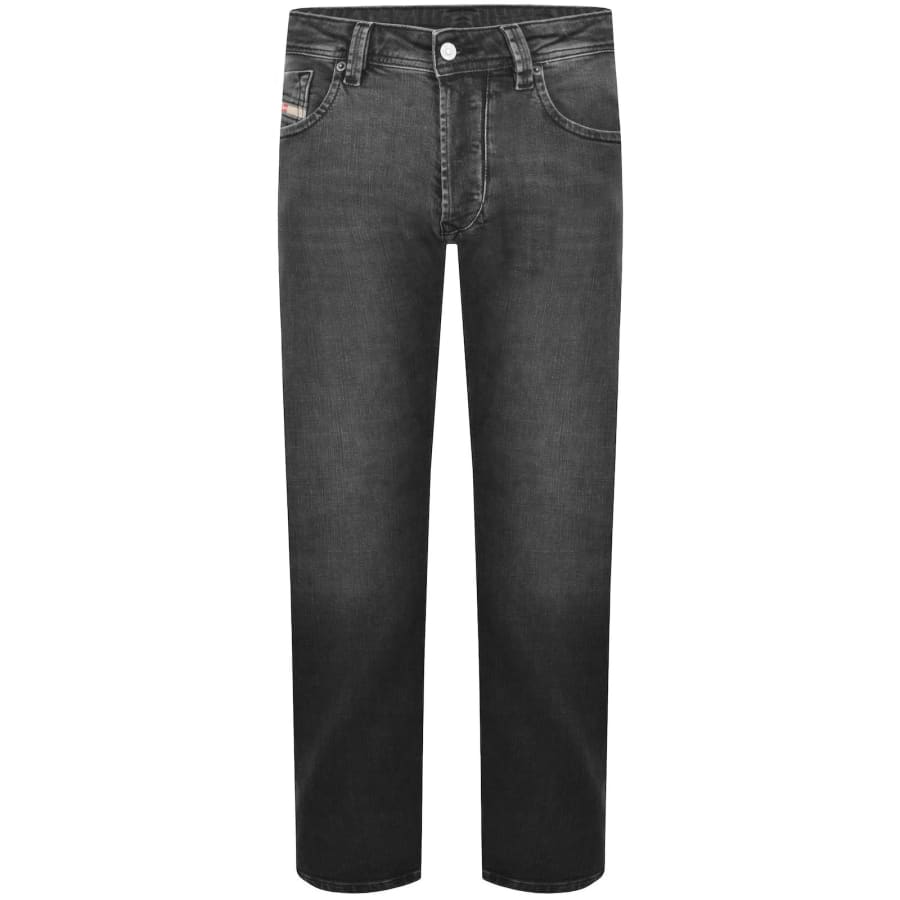 Image number 2 for Diesel 1985 Larkee Regular Fit Jeans Mid Grey