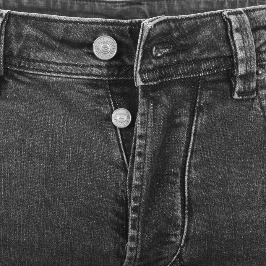 Image number 5 for Diesel 1985 Larkee Regular Fit Jeans Mid Grey