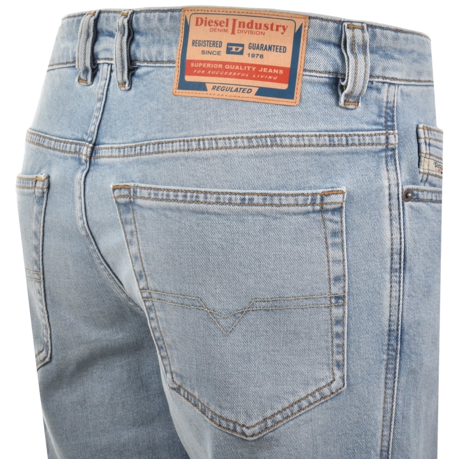 Image number 4 for Diesel 1993 D Vyl Jeans Light Wash Blue