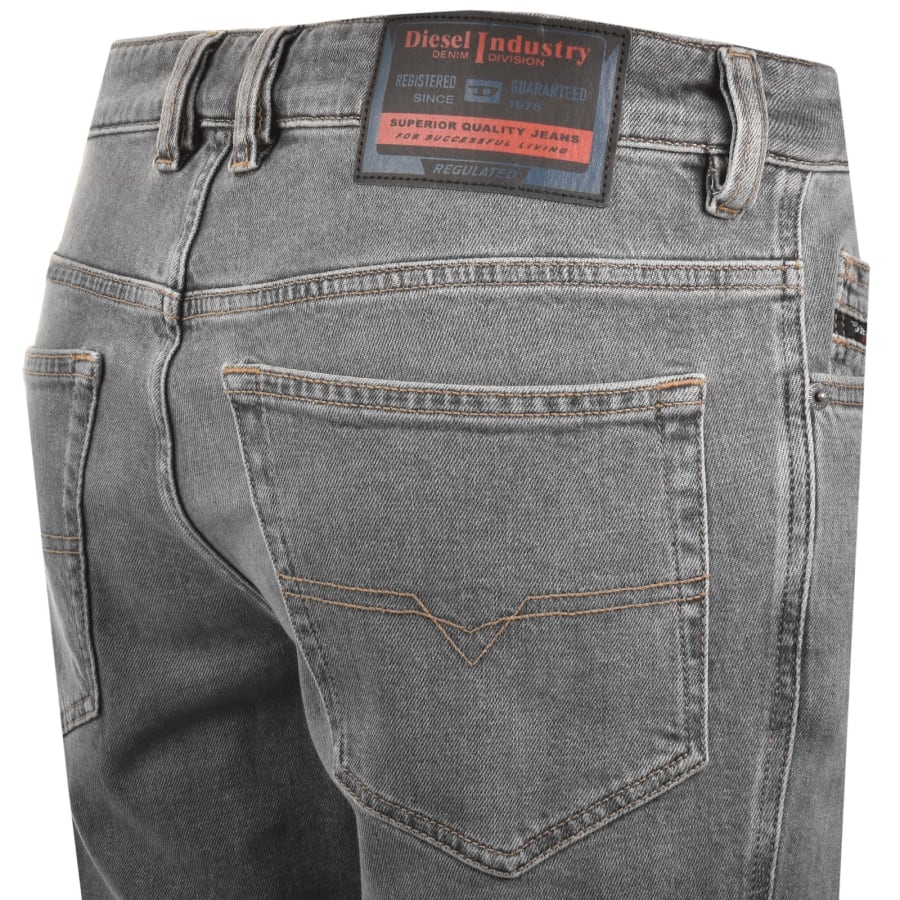 Image number 4 for Diesel 1993 D Vyl Jeans Light Wash Grey