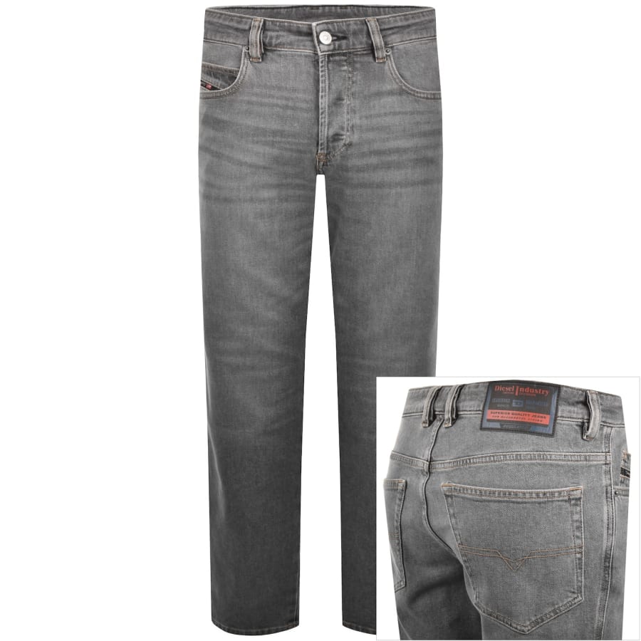 Image number 1 for Diesel 1993 D Vyl Jeans Light Wash Grey