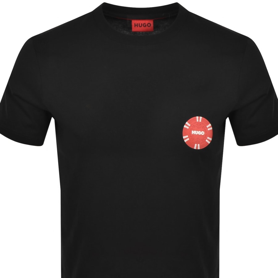 Image number 2 for HUGO Datril T Shirt Black