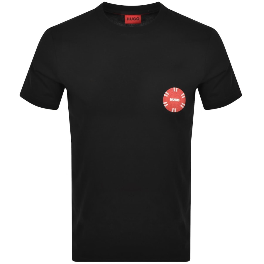 Image number 1 for HUGO Datril T Shirt Black