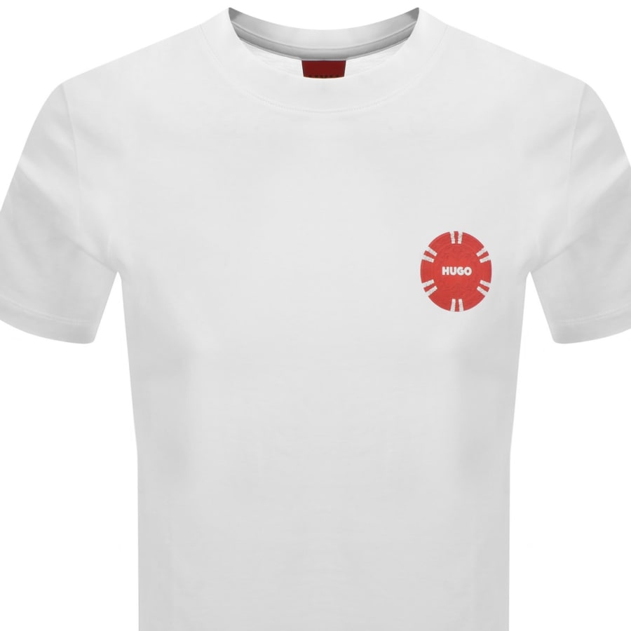 Image number 2 for HUGO Datril T Shirt White