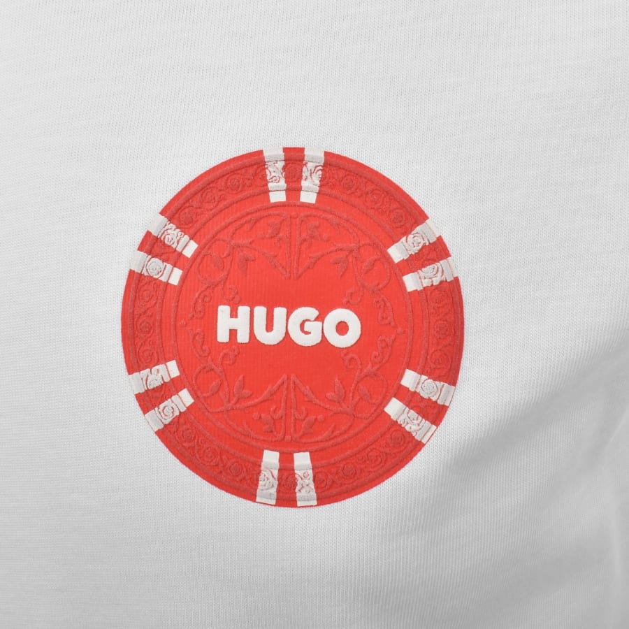 Image number 3 for HUGO Datril T Shirt White