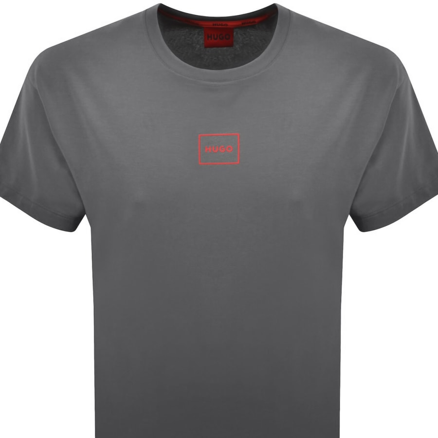Image number 2 for HUGO Laze T Shirt Grey
