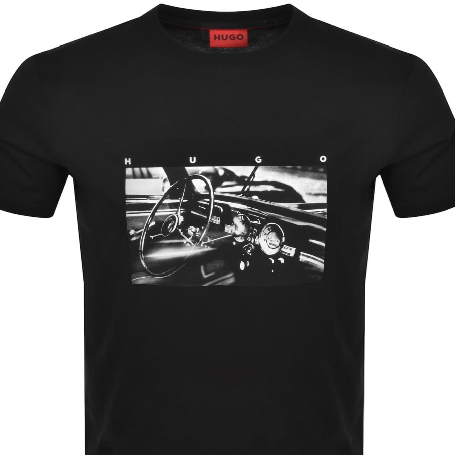 Image number 2 for HUGO Dikems T Shirt Black
