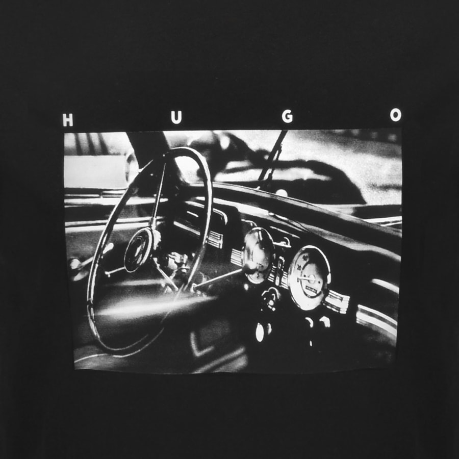 Image number 3 for HUGO Dikems T Shirt Black