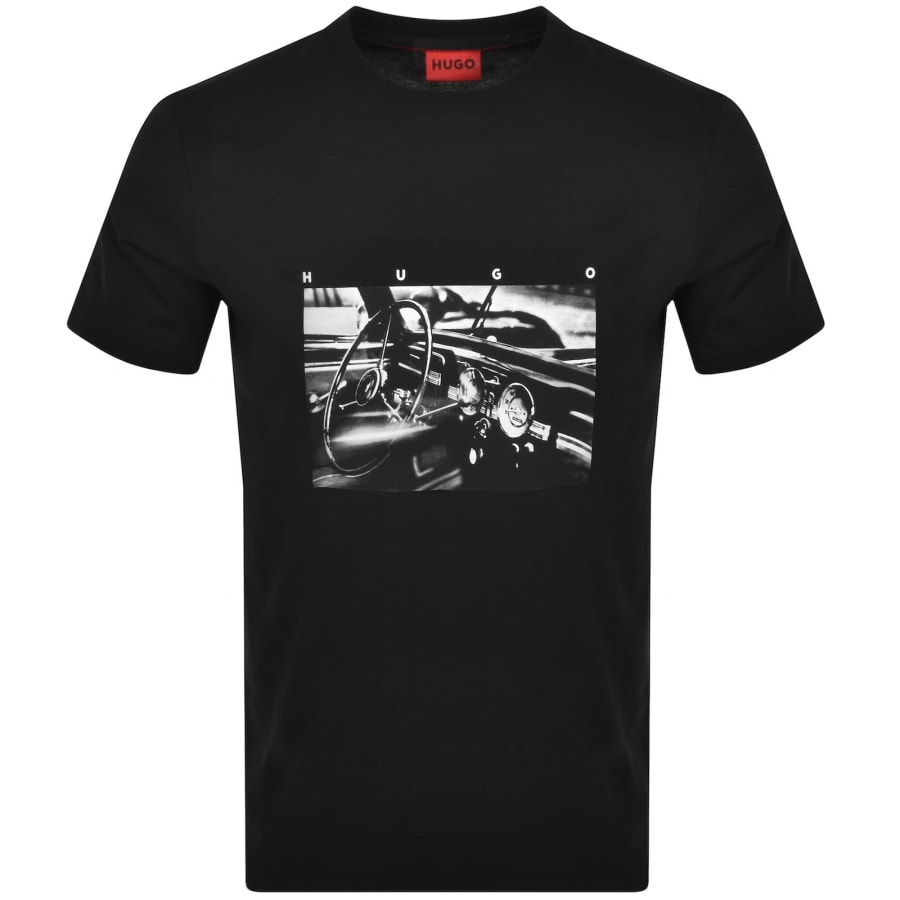 Image number 1 for HUGO Dikems T Shirt Black