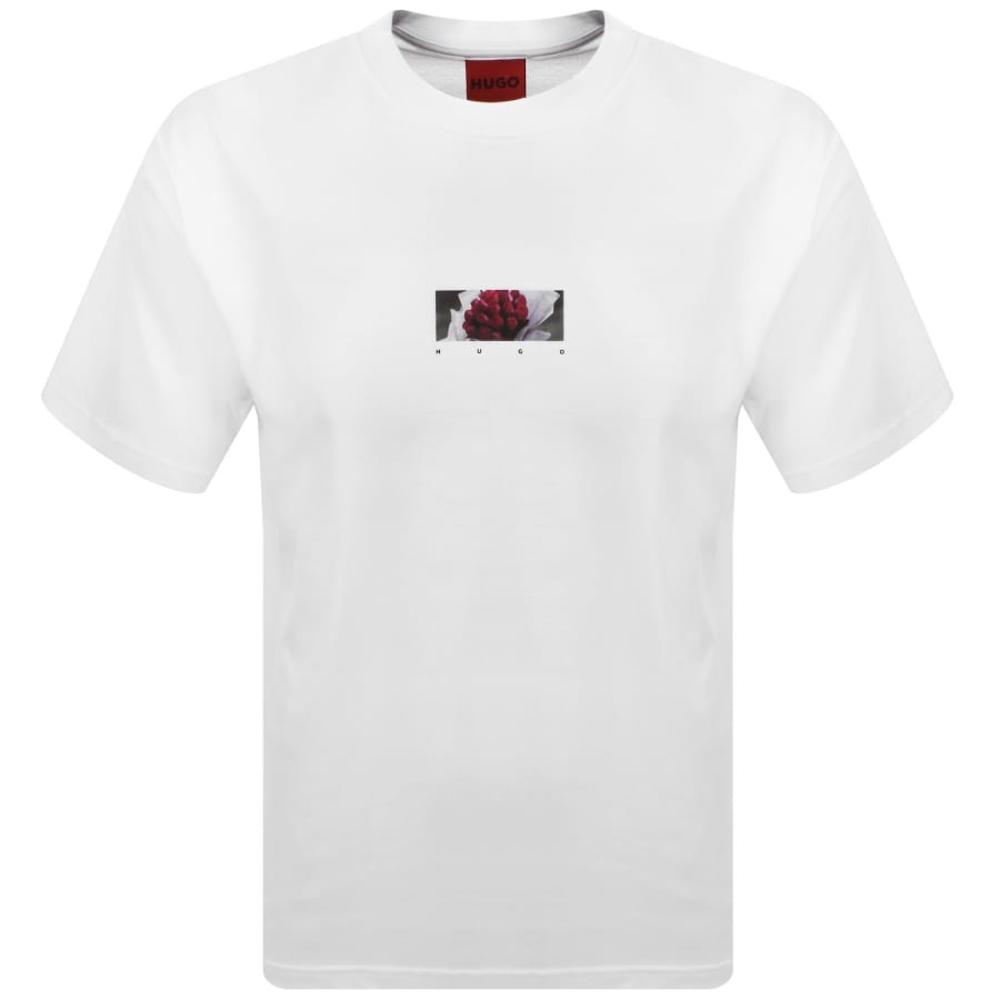 Image number 2 for HUGO Dakhil T Shirt White
