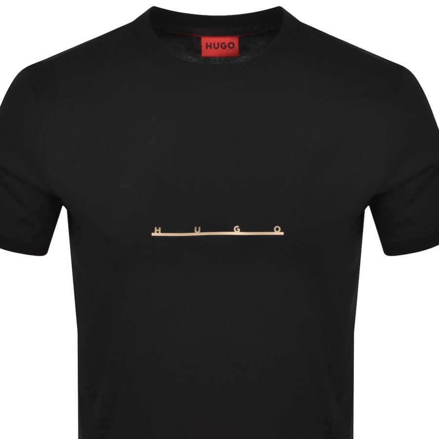 Image number 2 for HUGO Datri T Shirt Black