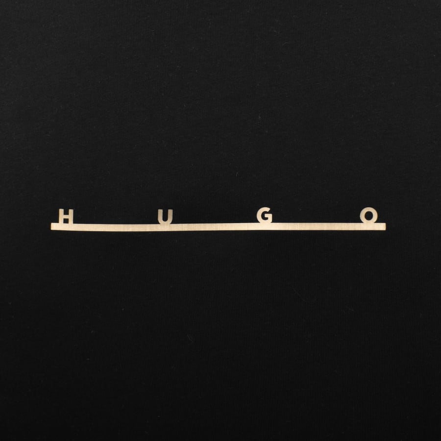 Image number 3 for HUGO Datri T Shirt Black