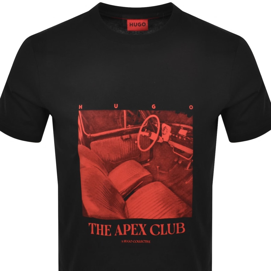 Image number 2 for HUGO Dikems T Shirt Black