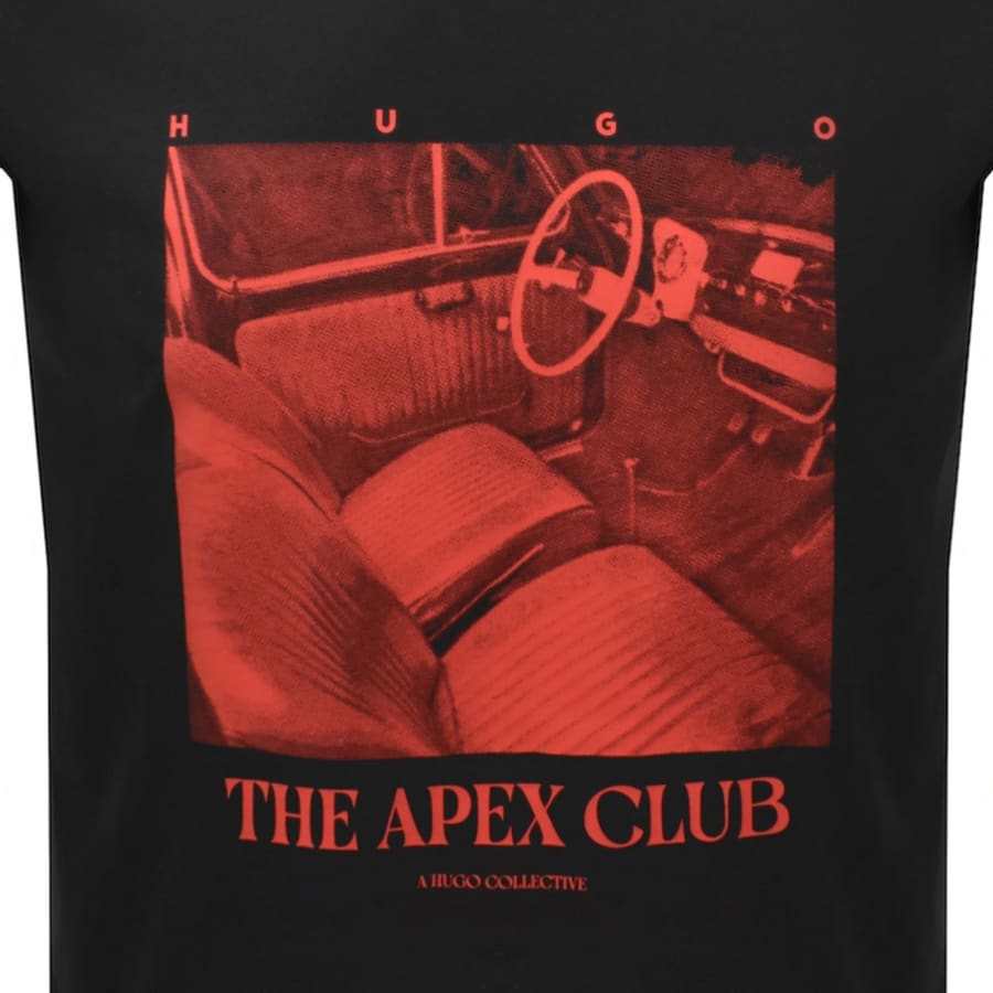 Image number 3 for HUGO Dikems T Shirt Black