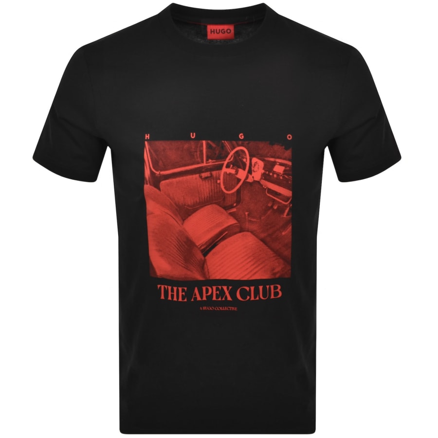 Image number 1 for HUGO Dikems T Shirt Black