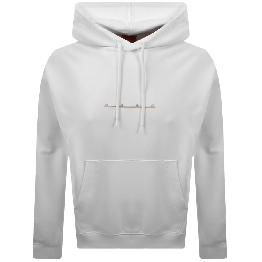 Image number 1 for HUGO Datri Hoodie White
