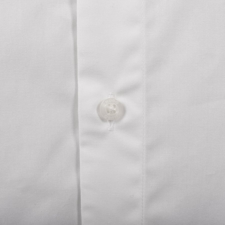 Image number 3 for HUGO Valerio Long Sleeve Shirt White