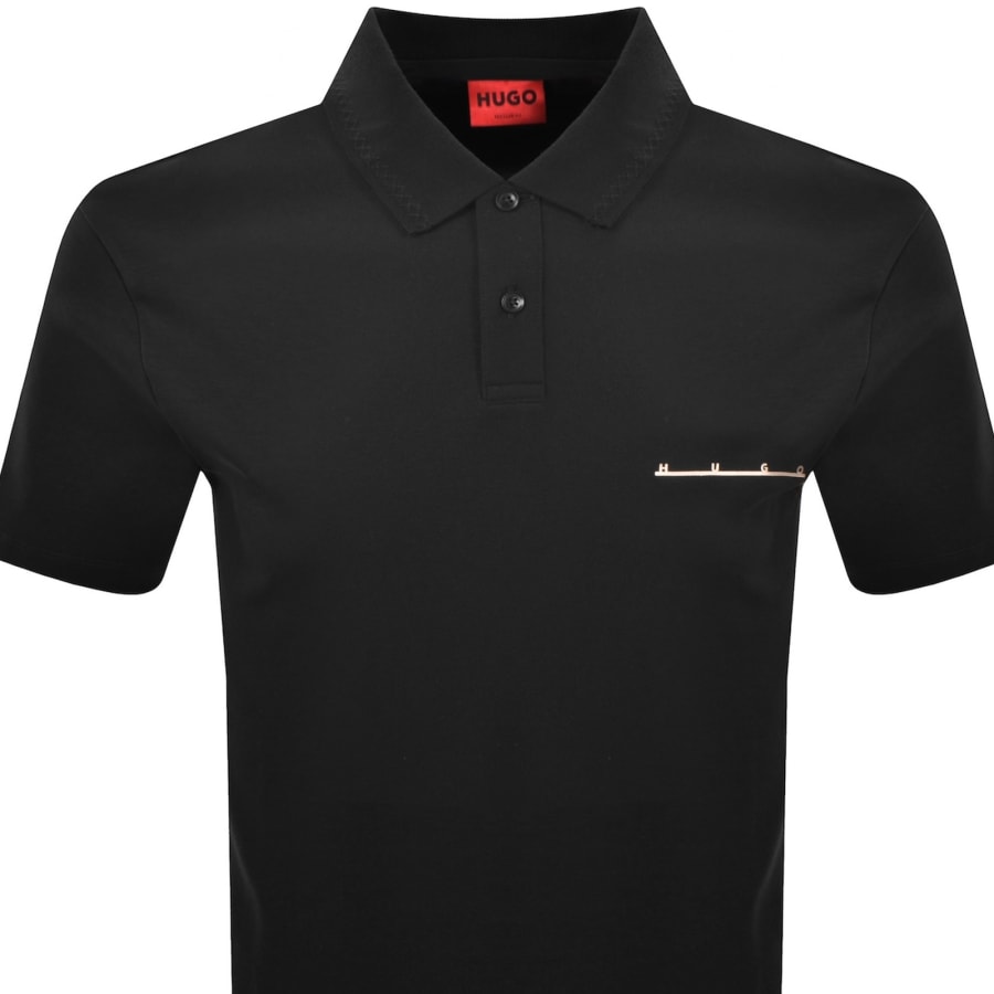 Image number 2 for HUGO Datri Polo Black
