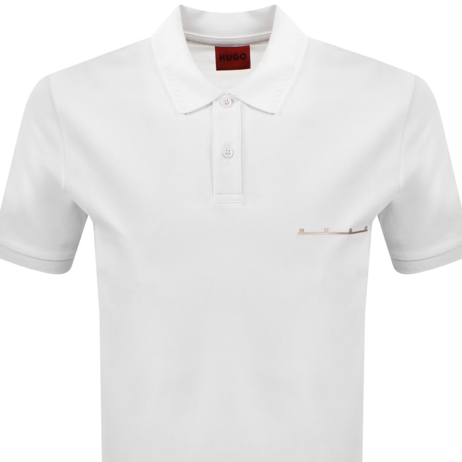 Image number 2 for HUGO Datri Polo White