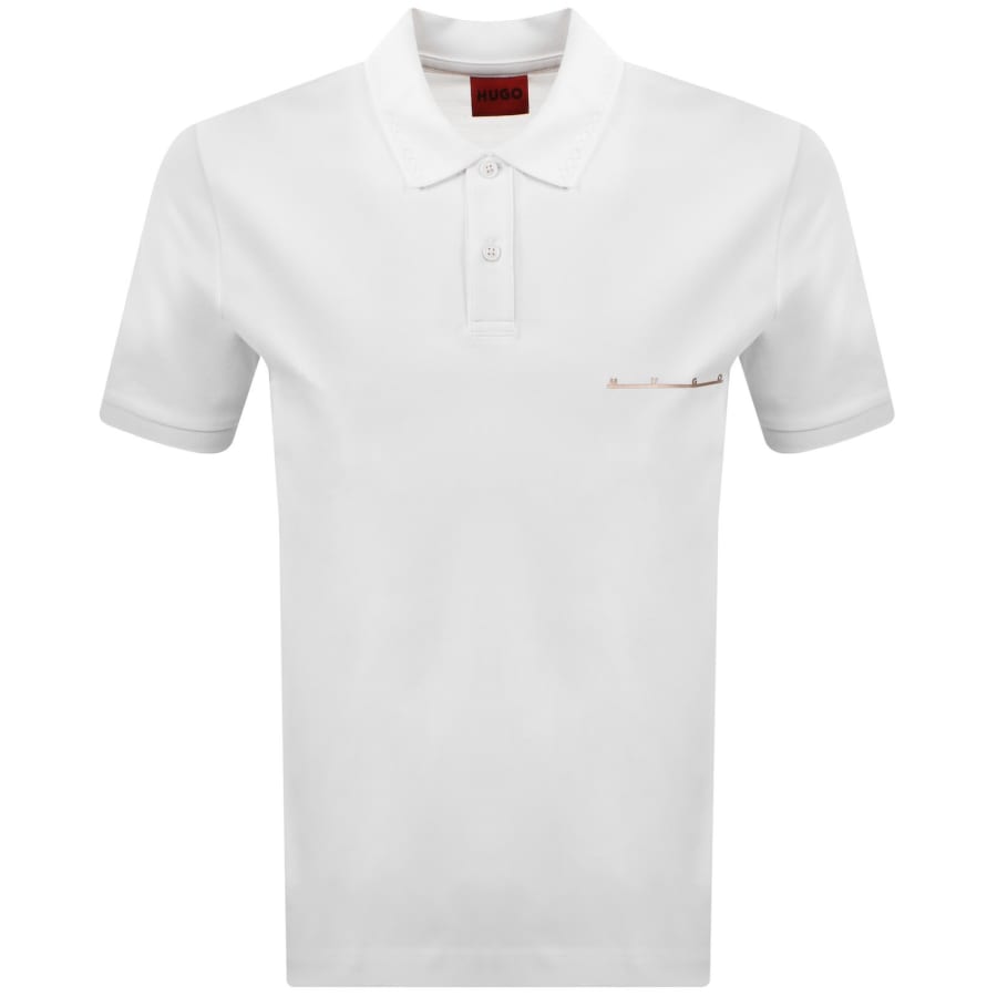 Image number 1 for HUGO Datri Polo White