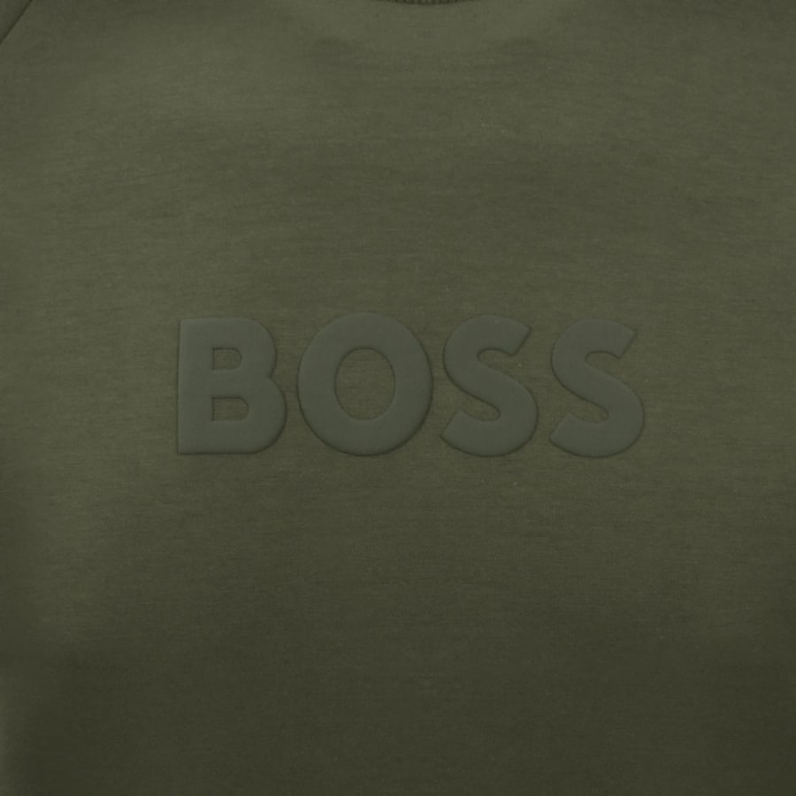 Image number 3 for BOSS Salbo Sweatshirt Green