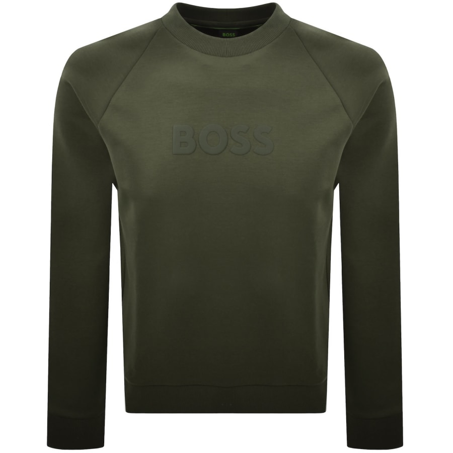 Image number 1 for BOSS Salbo Sweatshirt Green