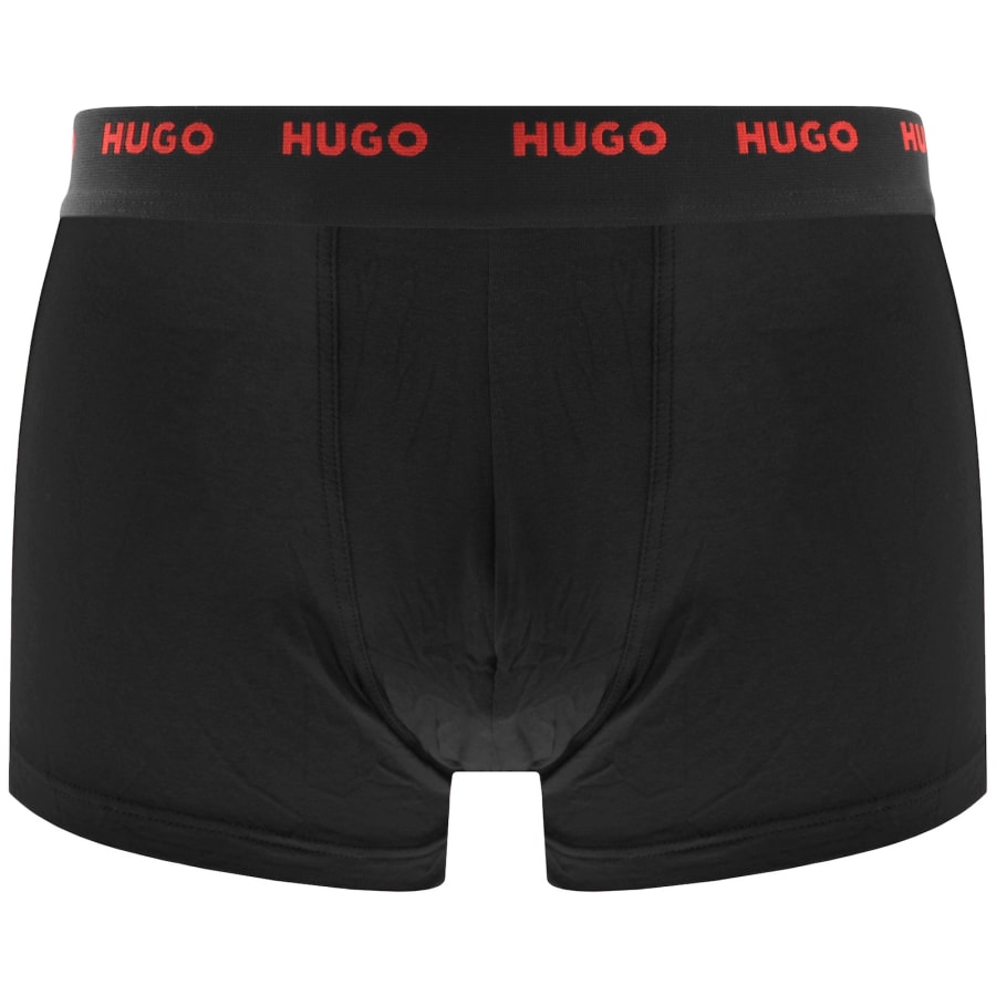 Image number 4 for HUGO 5 Pack Trunks Black