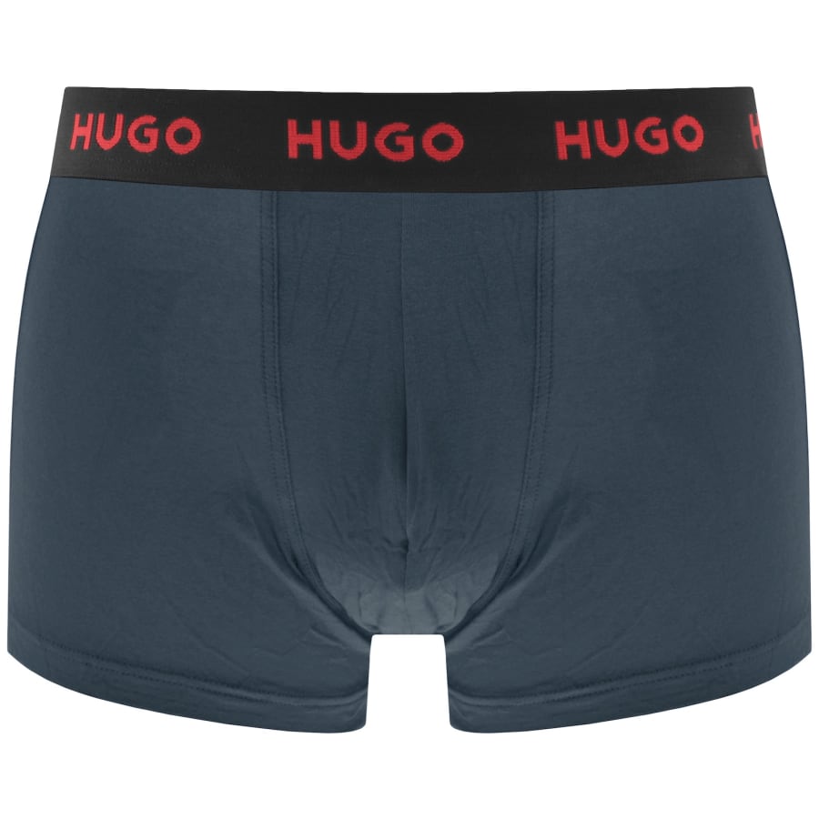 Image number 2 for HUGO 3 Pack Trunks Blue