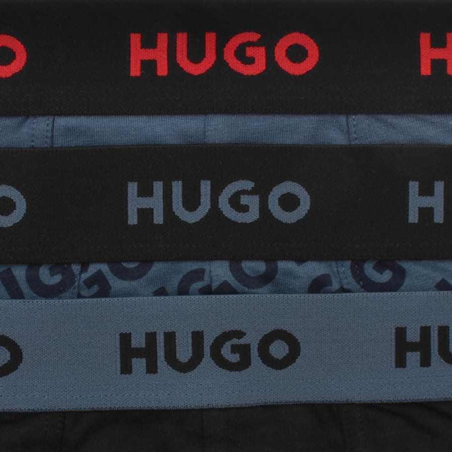 Image number 5 for HUGO 3 Pack Trunks Blue