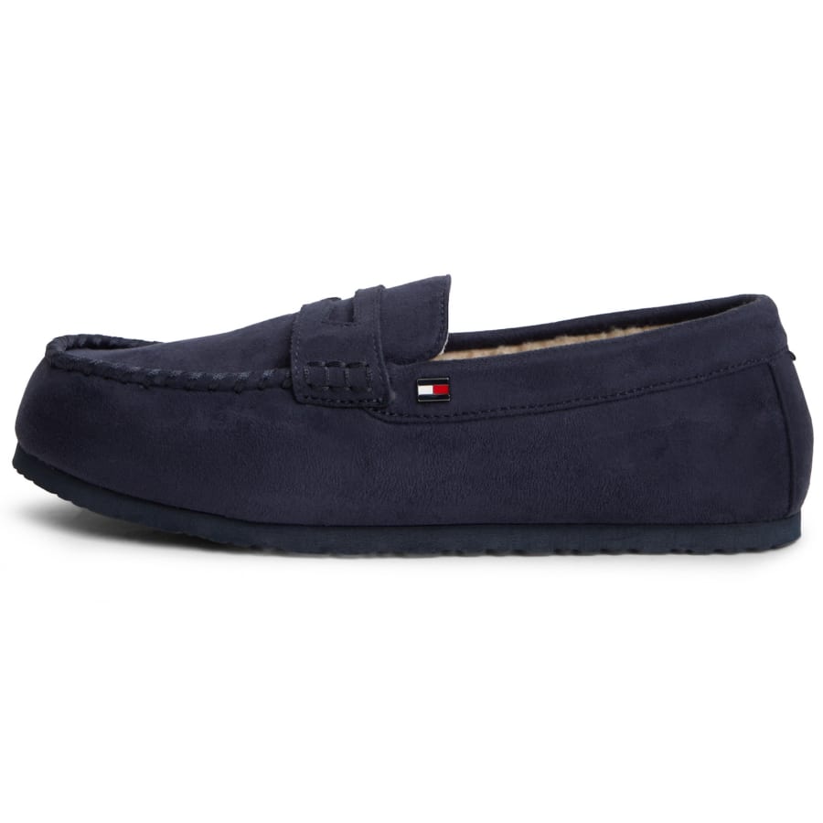 Image number 2 for Tommy Hilfiger Driver House Shoes Navy
