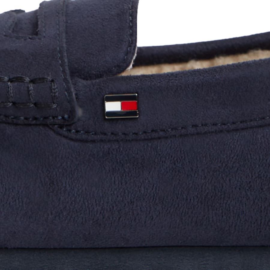 Image number 4 for Tommy Hilfiger Driver House Shoes Navy