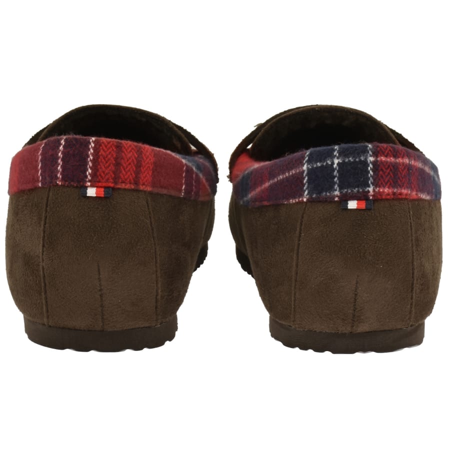 Image number 3 for Tommy Hilfiger Driver House Shoes Brown