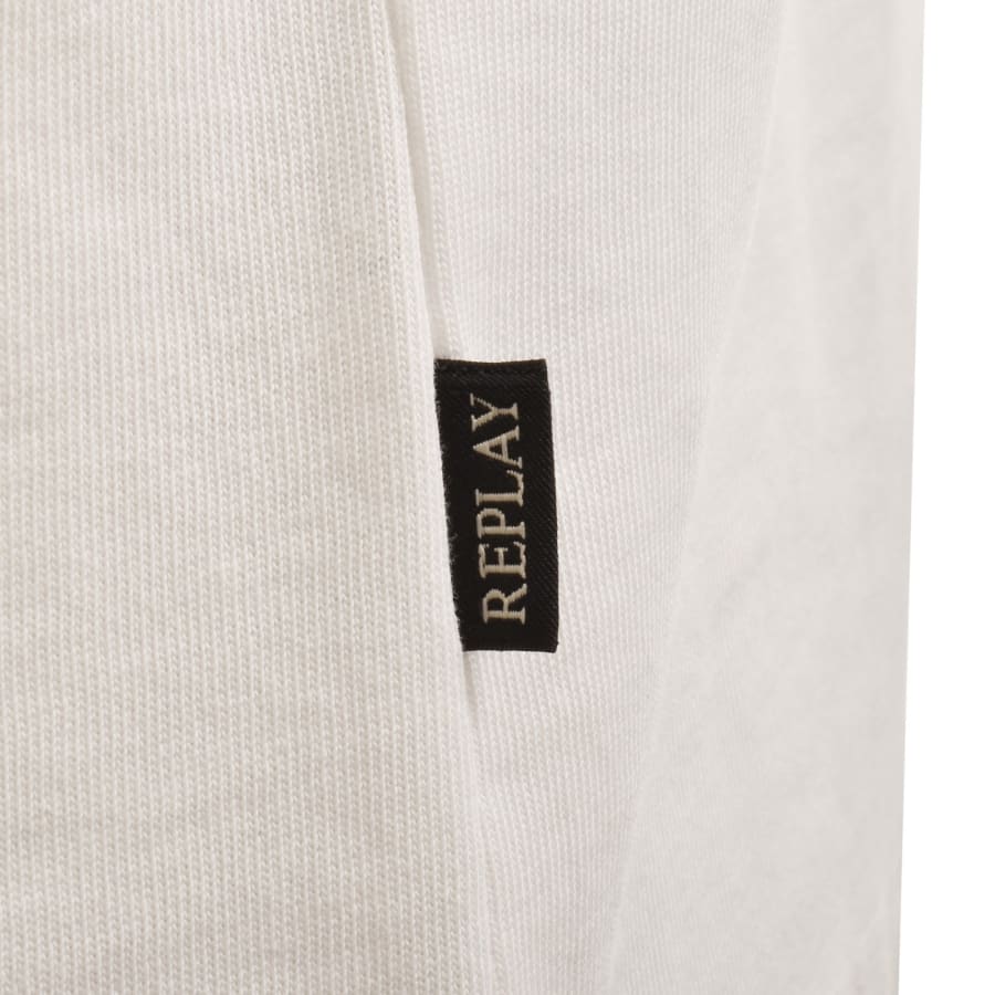 Image number 4 for Replay Graphic T Shirt White