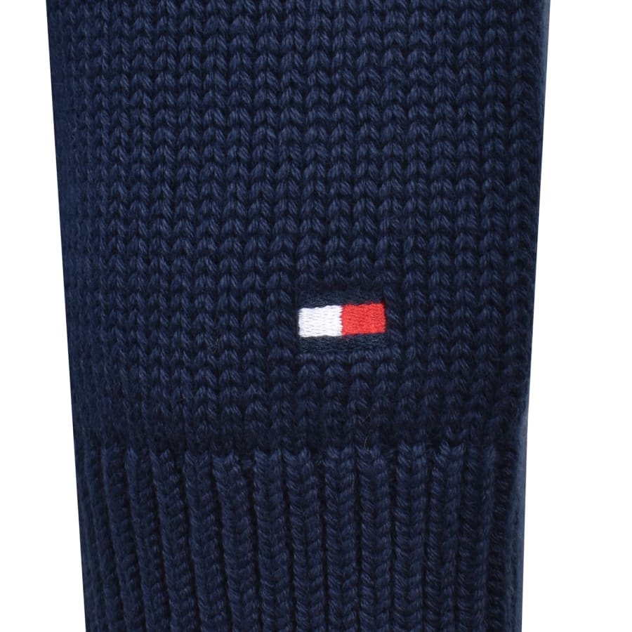 Image number 4 for Tommy Hilfiger Gifting Flag Jumper Navy