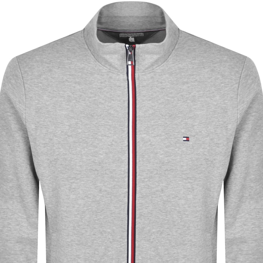 Image number 2 for Tommy Hilfiger Tipping Track Sweatshirt Grey