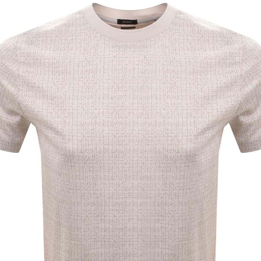 Image number 2 for BOSS Thompson 181 T Shirt Beige