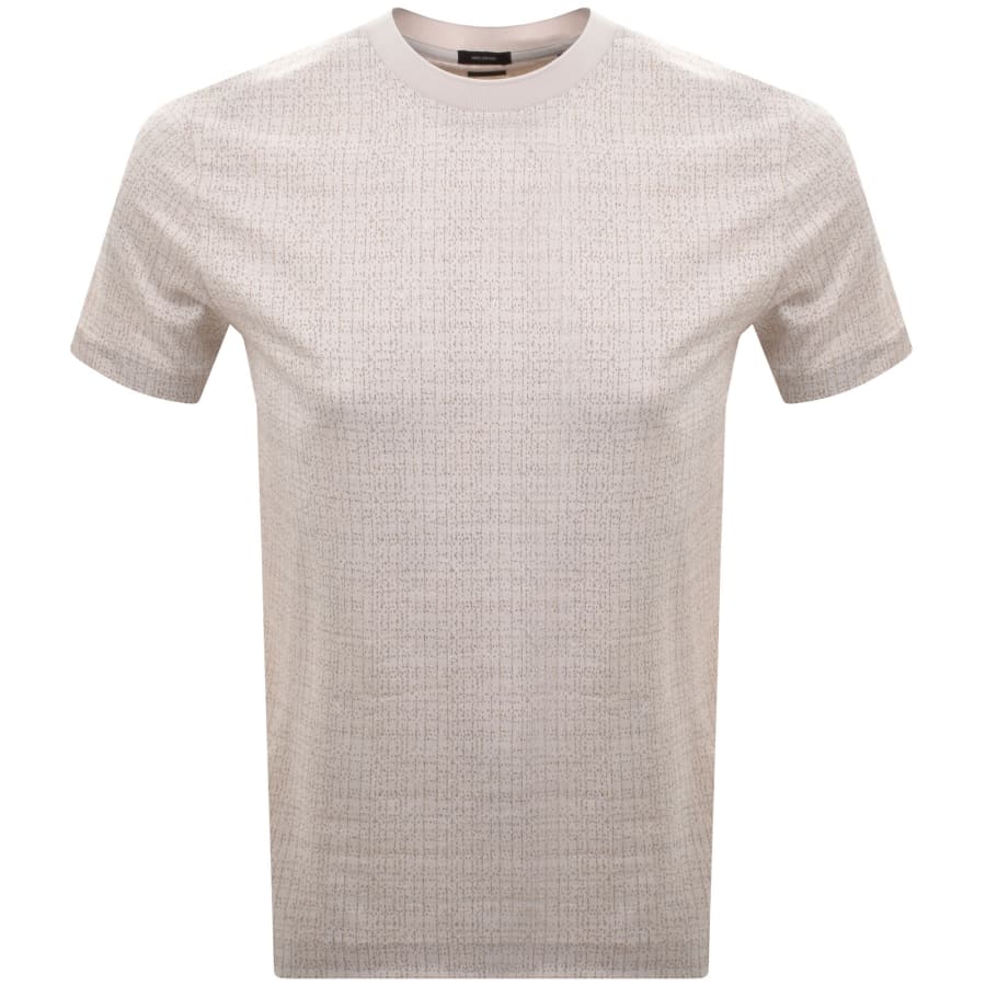 Image number 1 for BOSS Thompson 181 T Shirt Beige