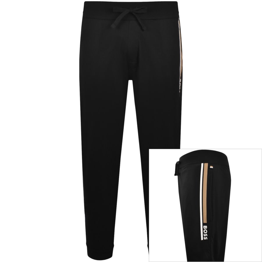 Image number 3 for BOSS Authentic Tracksuit Black