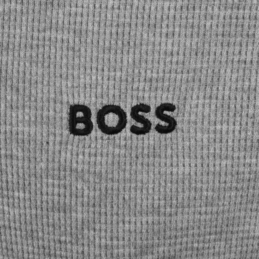 Image number 4 for BOSS Waffle Tracksuit Grey