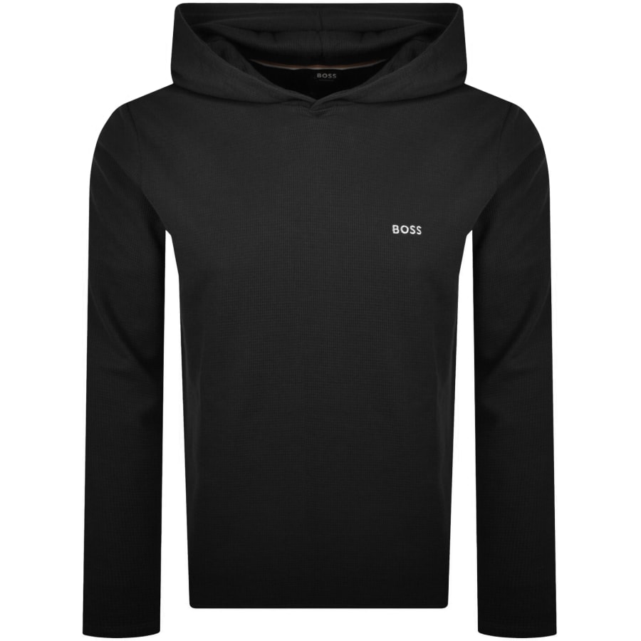 Image number 2 for BOSS Waffle Tracksuit Black