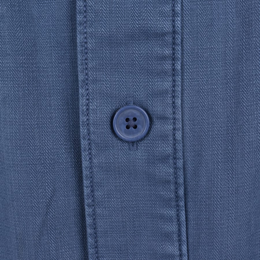 Image number 4 for Tommy Jeans Essential Overshirt Navy