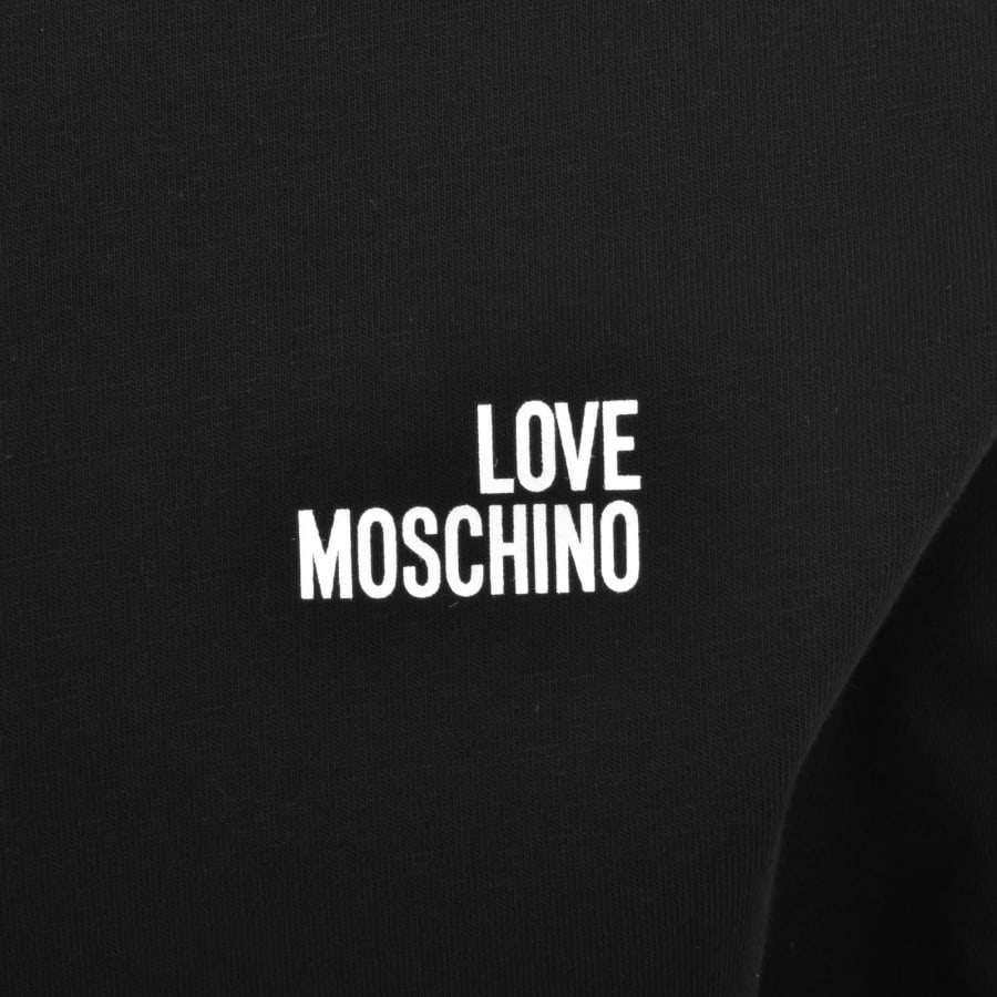 Image number 3 for Moschino Long Sleeve T Shirt Black