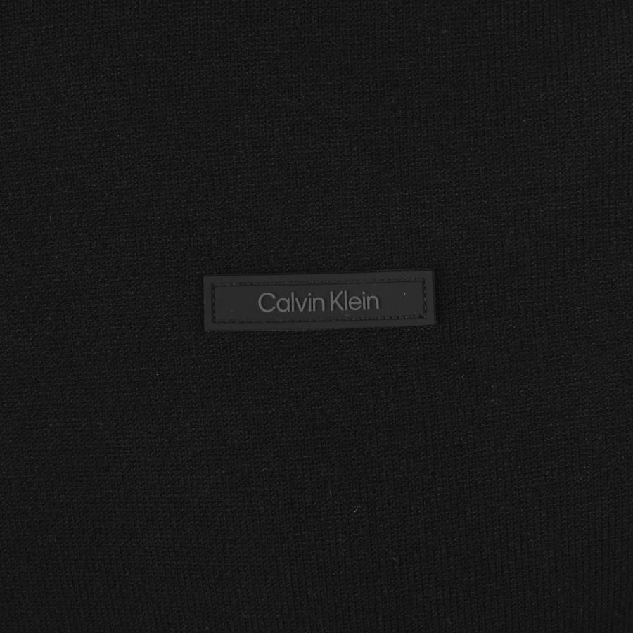 Image number 3 for Calvin Klein Crew Neck Jumper Black