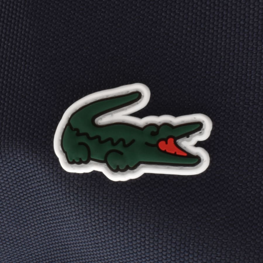 Image number 3 for Lacoste Logo Backpack Navy