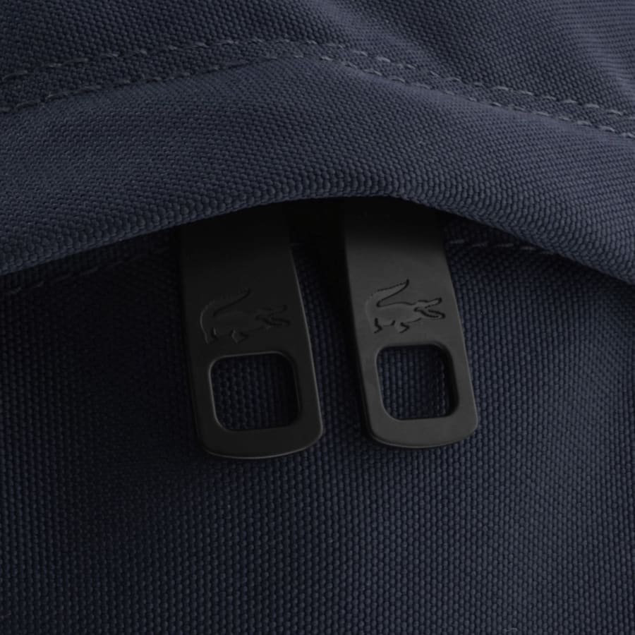 Image number 4 for Lacoste Logo Backpack Navy