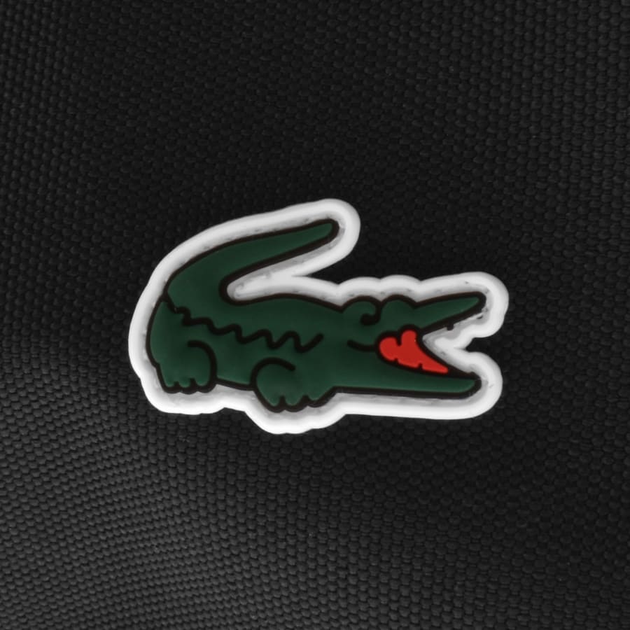 Image number 3 for Lacoste Logo Backpack Black