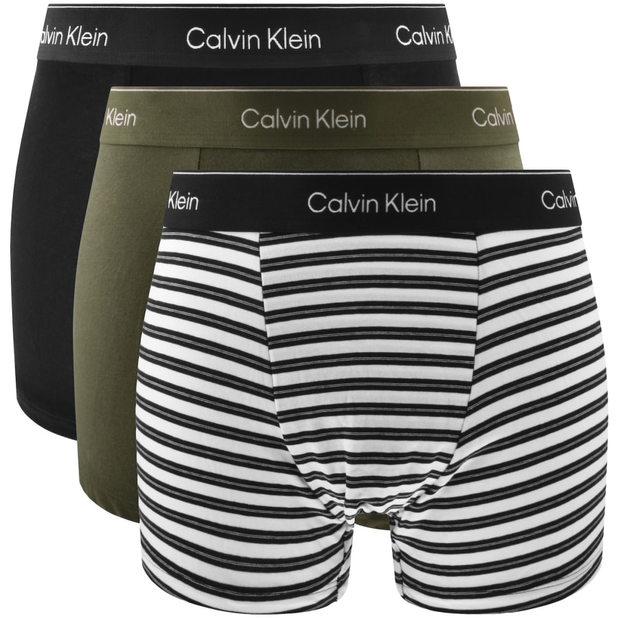 Image number 1 for Calvin Klein Underwear 3 Pack Icon Trunks Multi