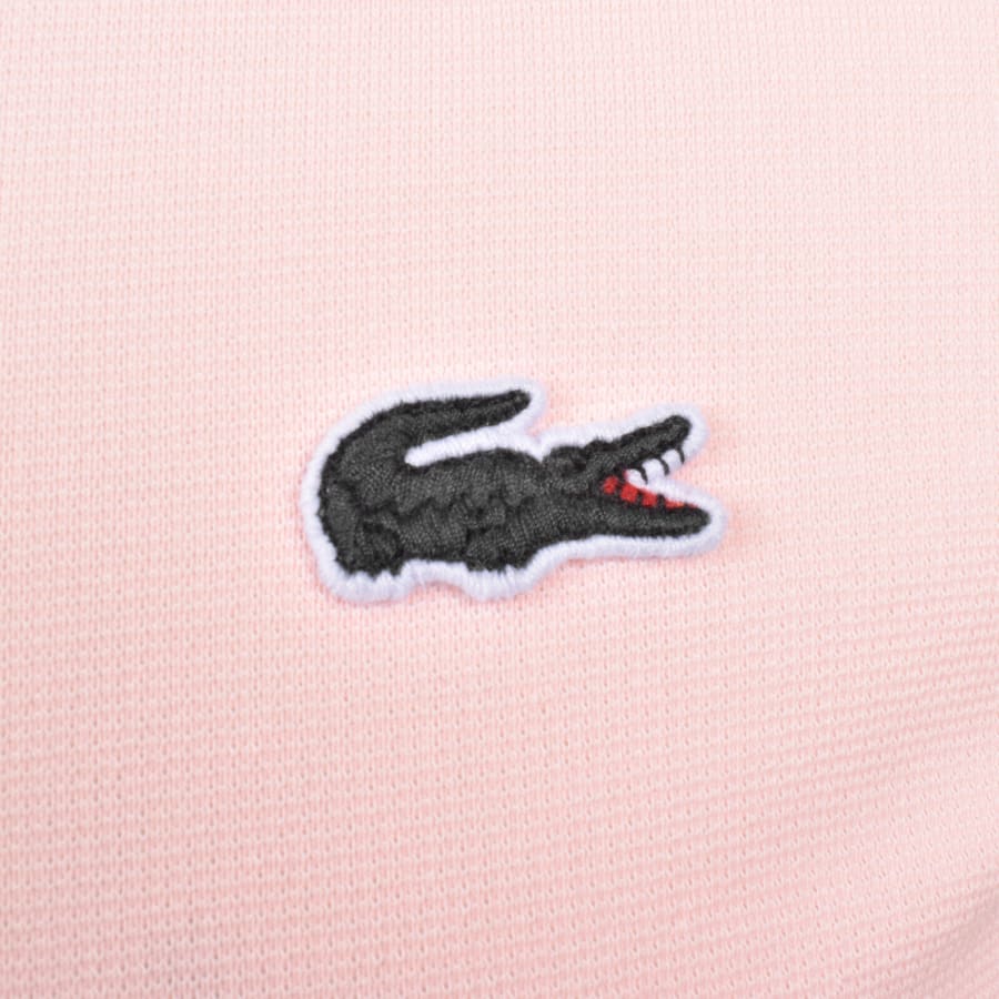 Image number 3 for Lacoste Core Essentials Polo Light Pink